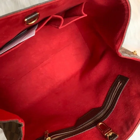 👜💄💋Beautiful Louis Vuitton Damier Ebene Hampstead MM💋💄👜 - Picture 7 of 16